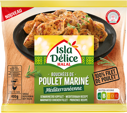 Innovation Isladélice Poulet mariné